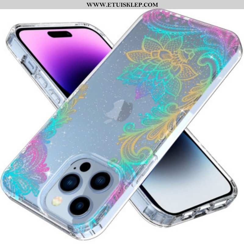 Etui do iPhone 14 Pro Bezszwowi Kwiaty